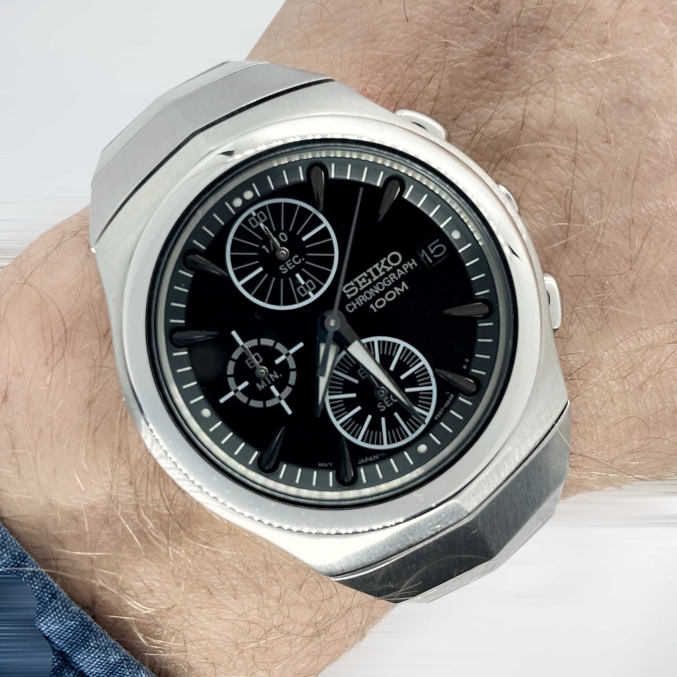 Мъжки часовник Seiko Chronograph - БАРТЕР