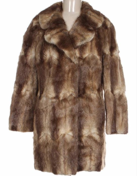 Палто от естествен косъм