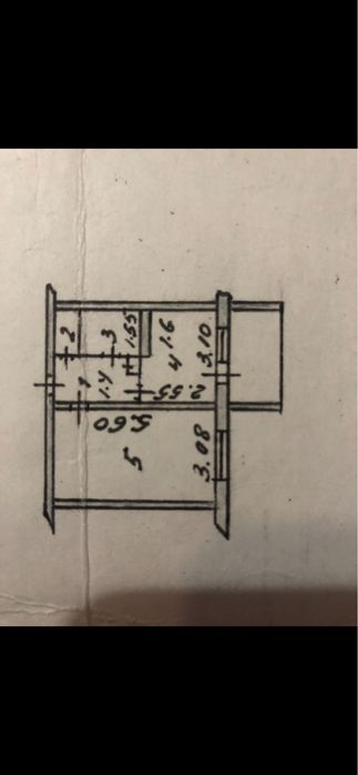 Продам  1 ком кв район город дел