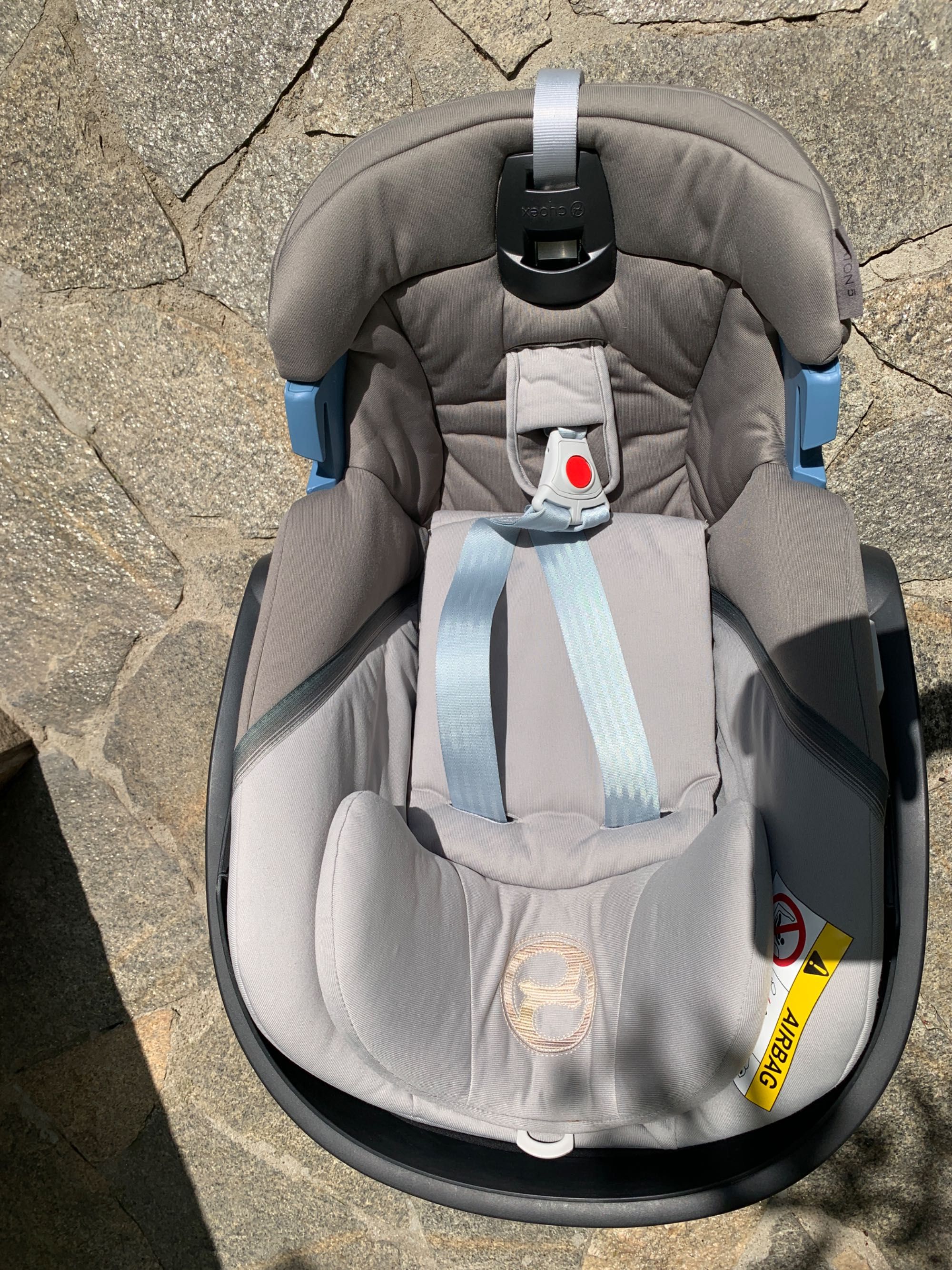 Столче за кола Cybex Aton 5, сиво