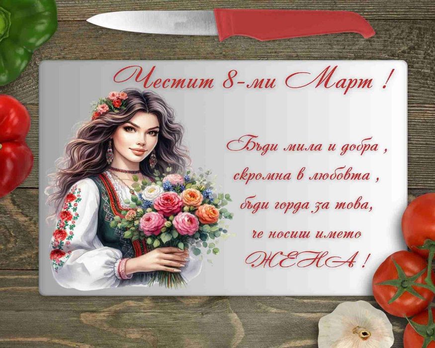 Персонализирана стъклена дъска
