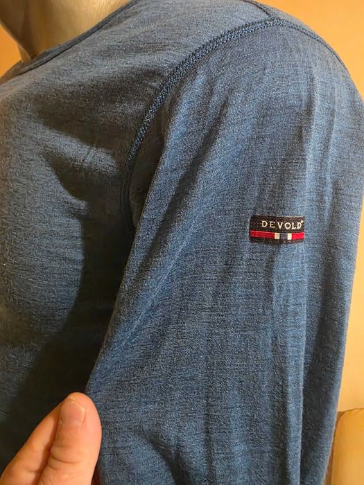 DEVOLD Breeze Merino Wool Мъжка Блуза Джърси С Дълъг Ръкав Раз.S,M