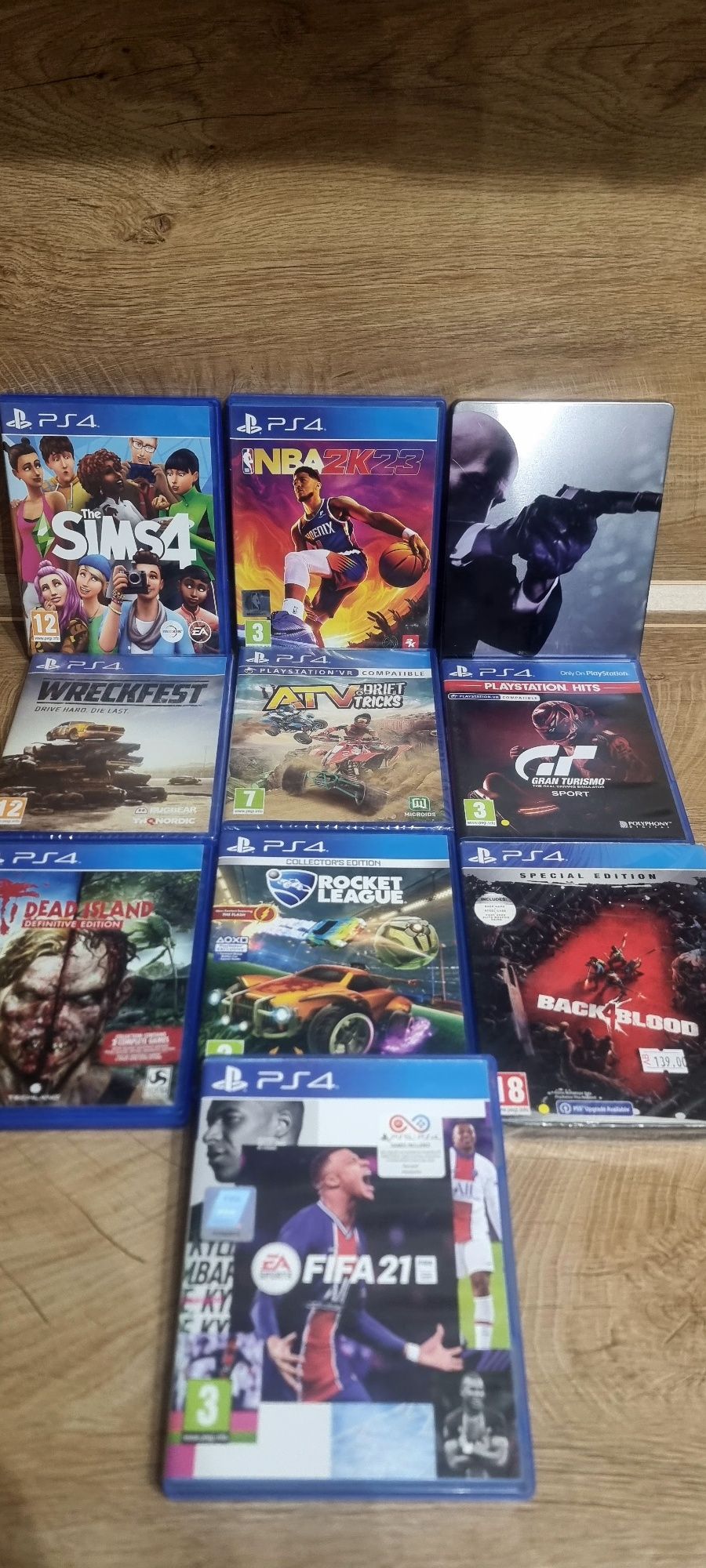 PlayStation 4 Fat  500gb PS4 ПС4 + 2 Джойстикa + 10 Игри