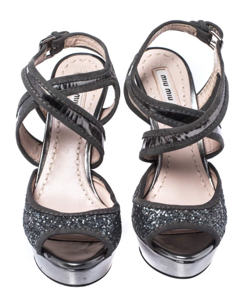 Високи сандали Miu Miu