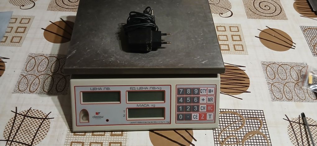 Кантар везна по БДС и НАП Daisy ELITE 15SM