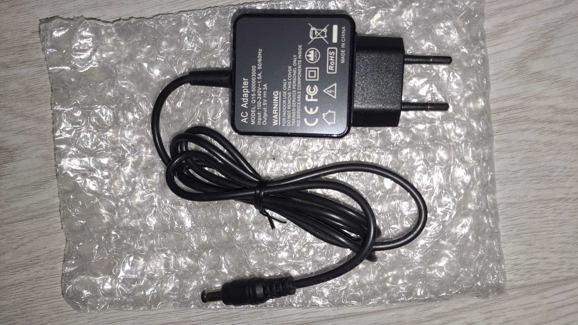 Alimentator (Transformator Incarcator) Stabilizat 5V 3A (3000 MA) Nou