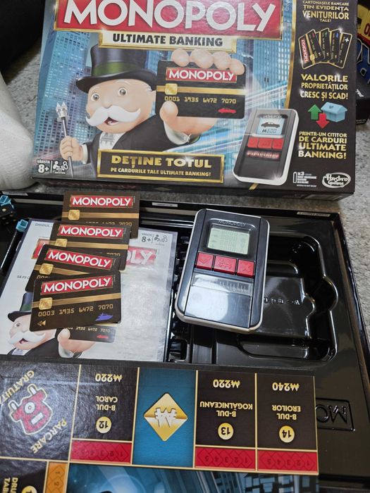 Joc Societate Monopoly Game - Super Electronic Banking