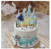 Topper tort Happy Birthday_Anna_Elsa_Frozen_braduti_stelute II