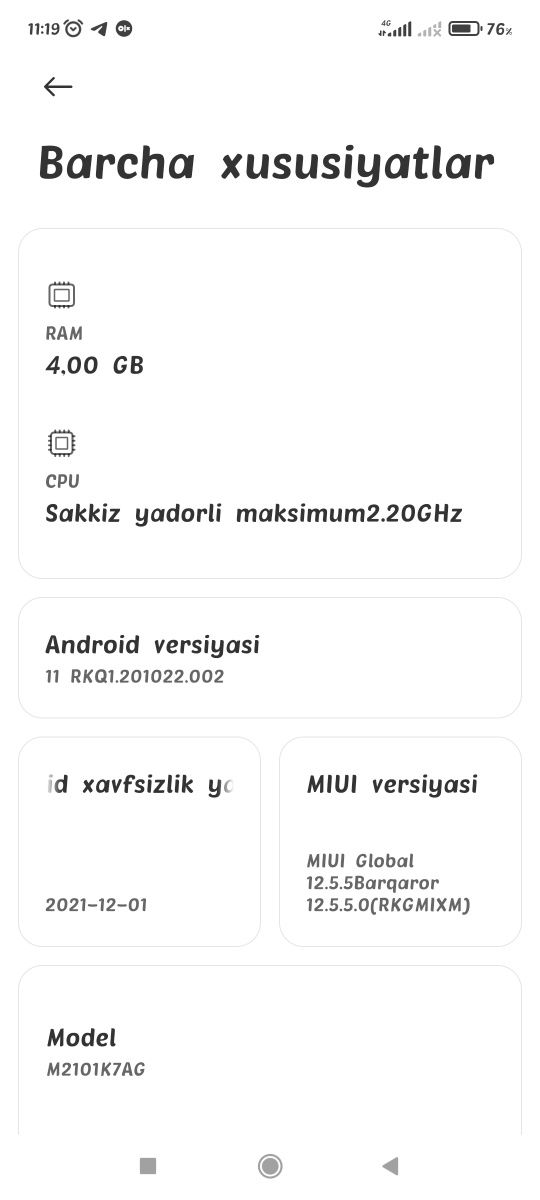 Redmi Note 10 OBMEN