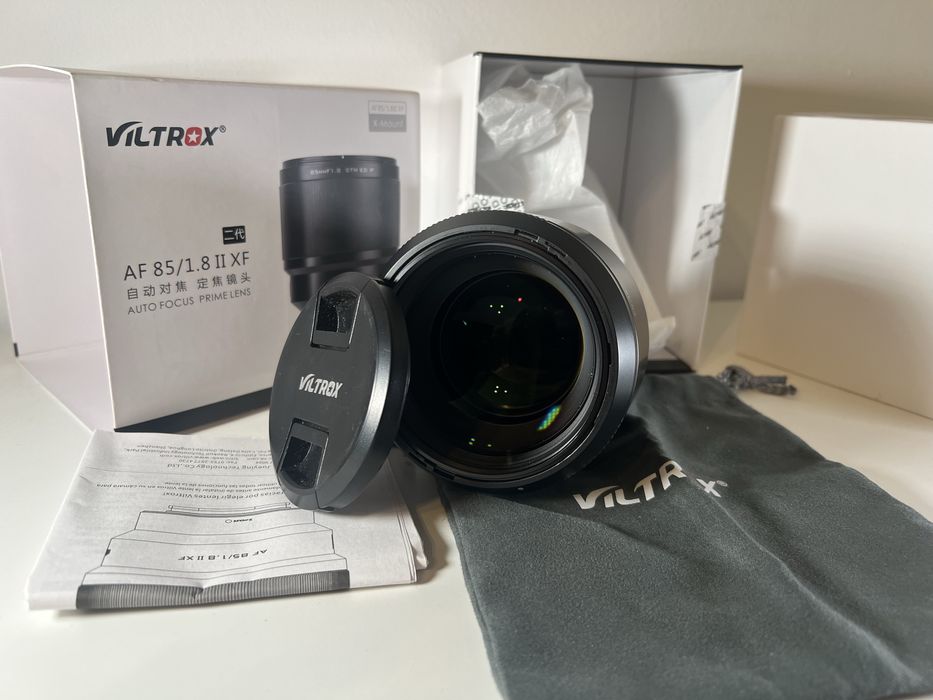 Viltrox 85 mm f1.8 pentru fujifilm