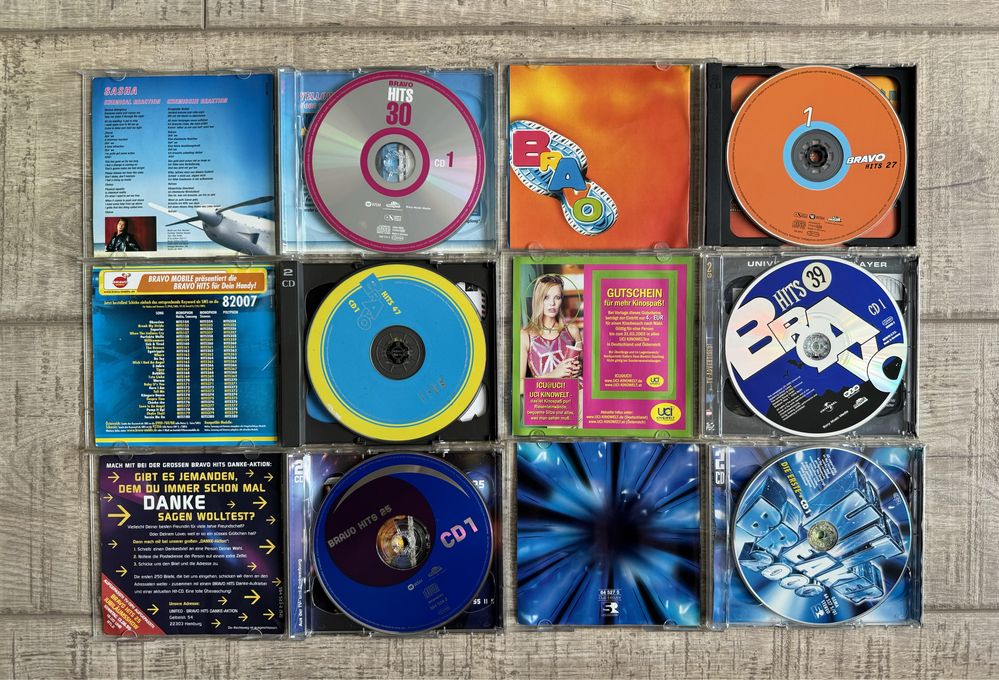 Lot 12 cd-uri originale Bravo Hits