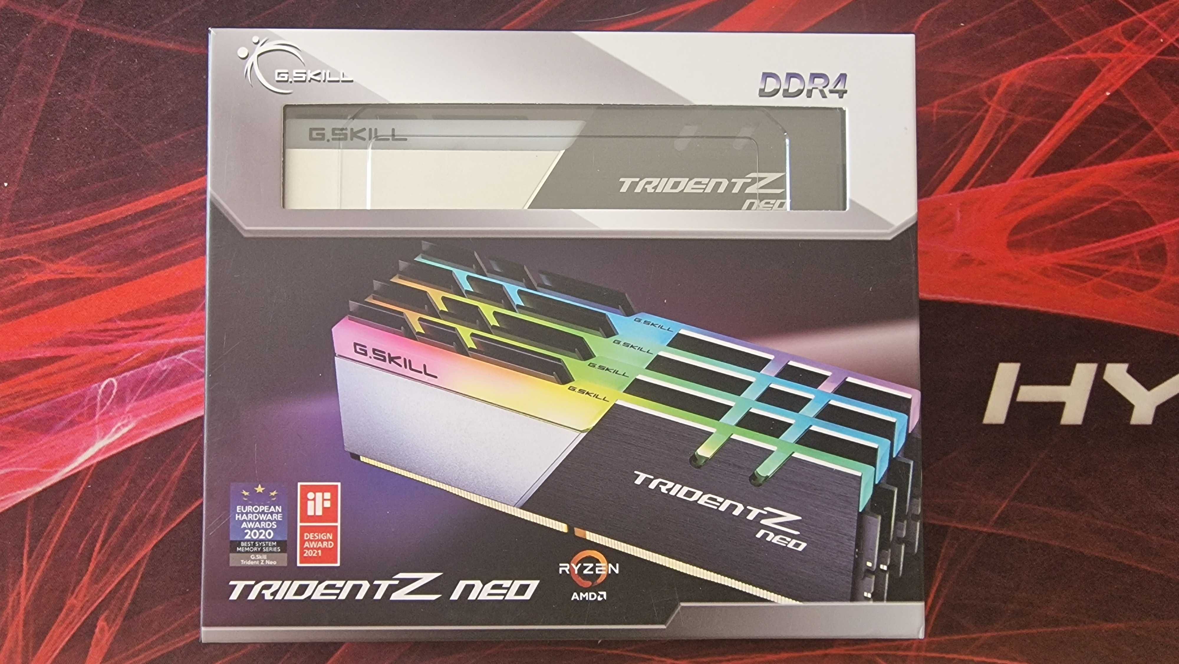 Оперативная память DDR4 G.SKILL TridentZ neo 3600Mhz CL14 32GB (8GBx4)
