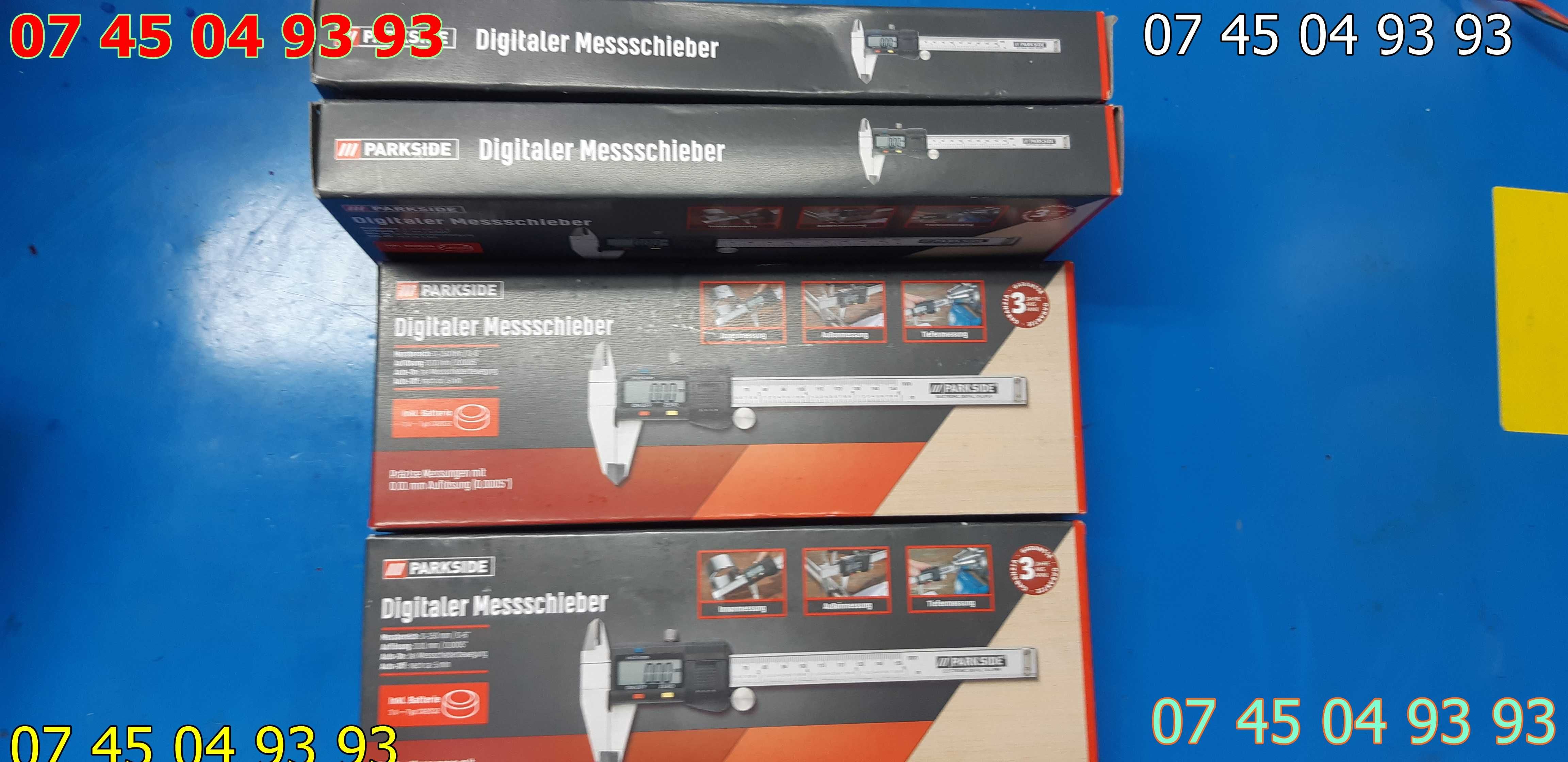 subler digital metalic PARKSIDE sigilate baterie inclusa