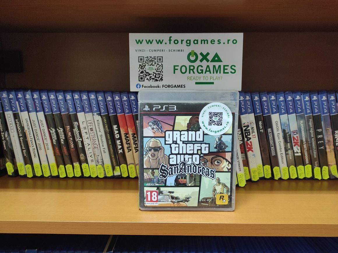 joc GTA PS3 Grand Theft Auto San Andreas PS3