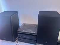 Pickup Dual , cd player si amplificator Sansui , Boxe ITT Superion 600