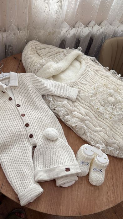 Комбинезон конверт одежда для выписки новорожденный