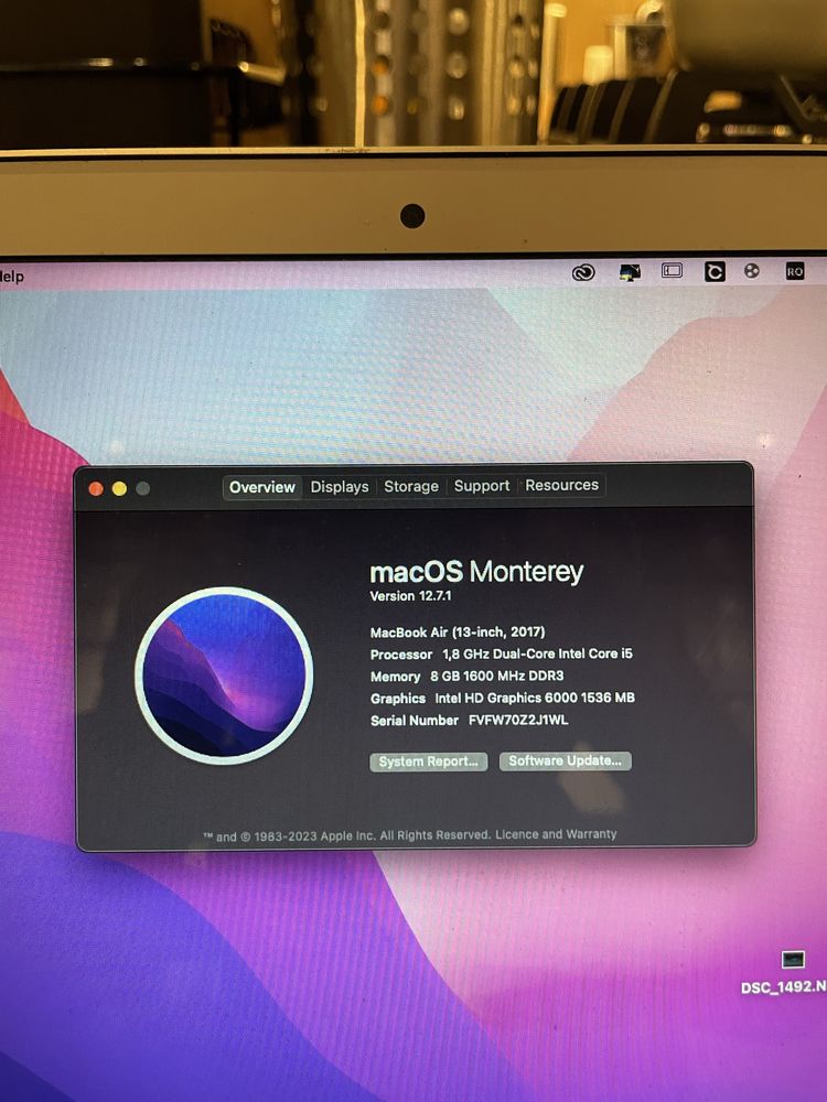 MacBook Air 2017