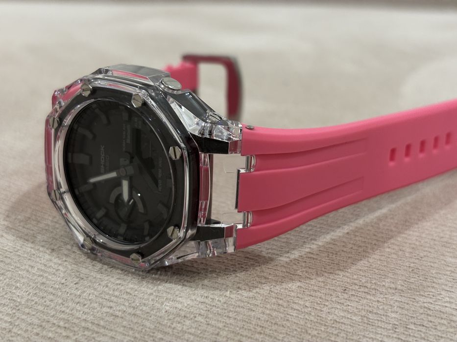 Casioak mod case pink