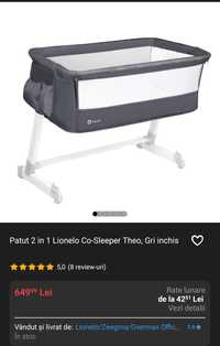 Lionelo Co-sleeper Theo 2 in 1