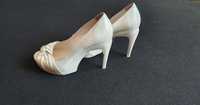 Pantofi mireasa culoare Ivory  marimea 38 VERONESSE toc 10 cm