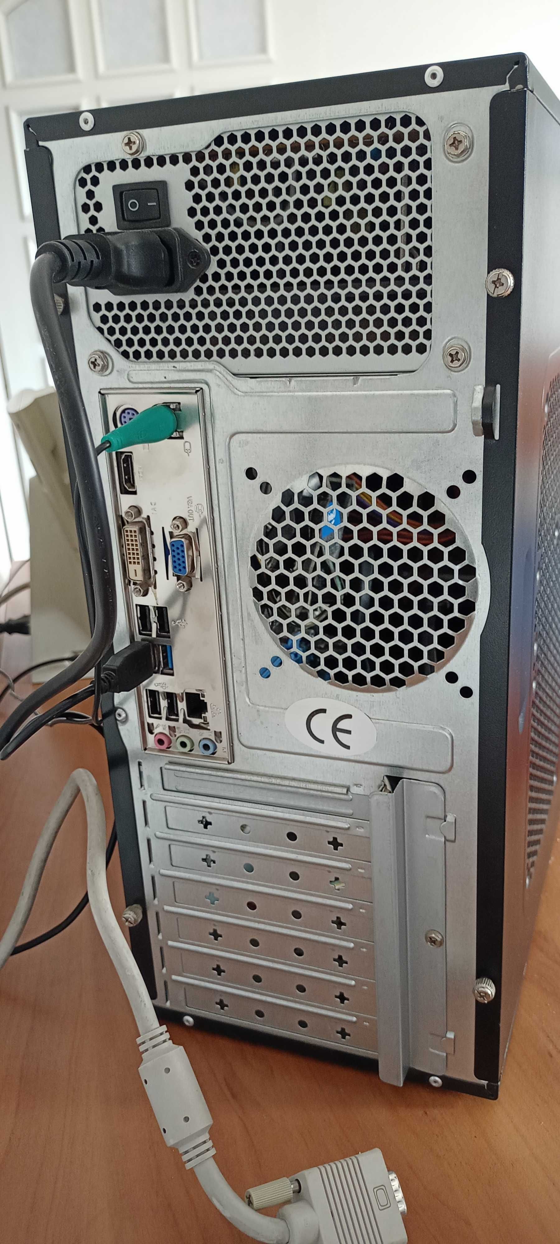 Настолен компютър Intel Pentium G2030 3.00GHz, 4GB RAM, 500GB HDD