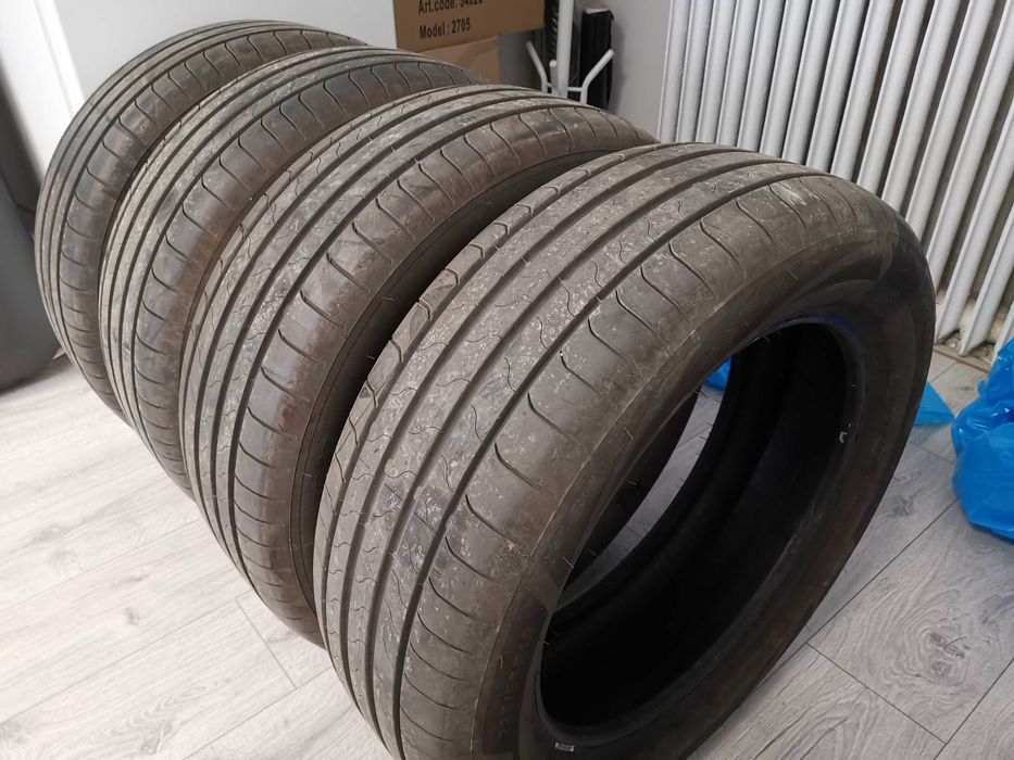 Продавам почти чисто нови 4 бр. гуми Bridgestone Turanza с дот 2023 г.