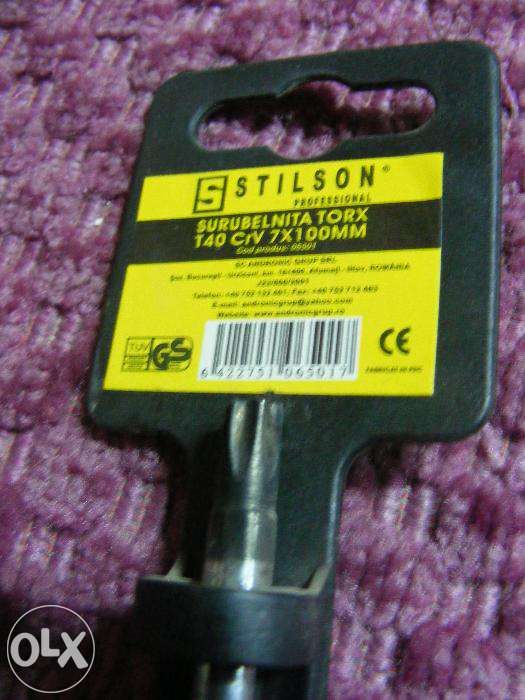 Surubelnita TORX T40 CrV 7 X 100MM Stilson Profesional,scule ,unelte