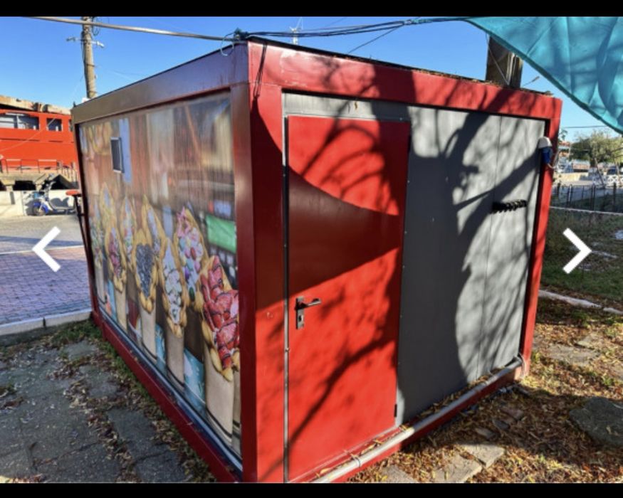 Container comercial inghetata artizanala-afacere la cheie