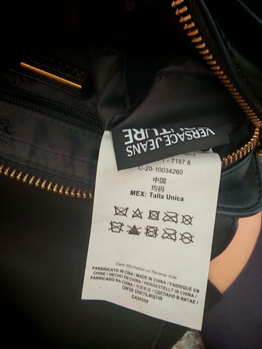 Geanta piele - Versace Jeans Couture