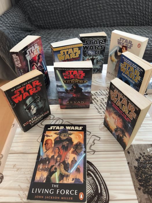 Книги на английски; Star Wars; Jedi; The Force; Dark Side; колекция;