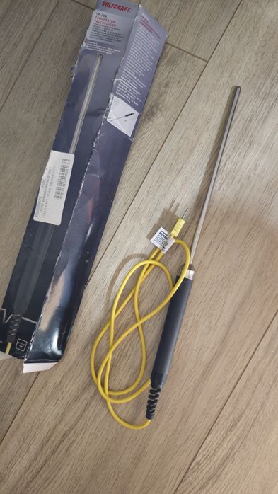 Termometru Sondă Imersie Termocuplu tip K -100 la +1000 °C Voltcraft