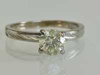 Inel aur 14k cu diamant 0.63ct