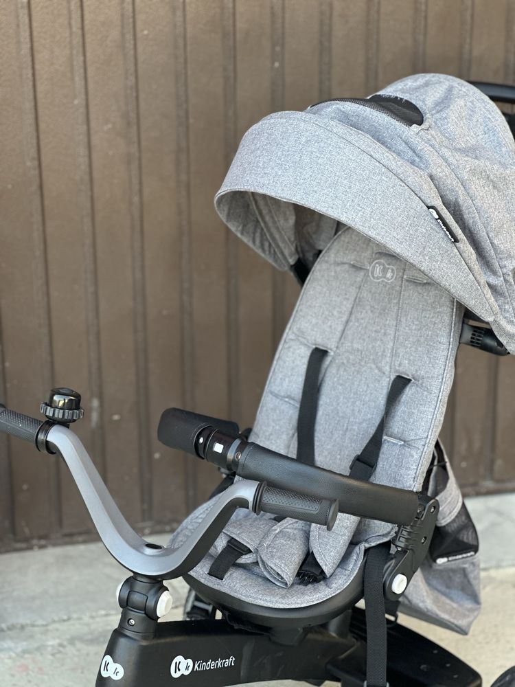 Детска триколка KinderKraft Easytwist, цвят Си