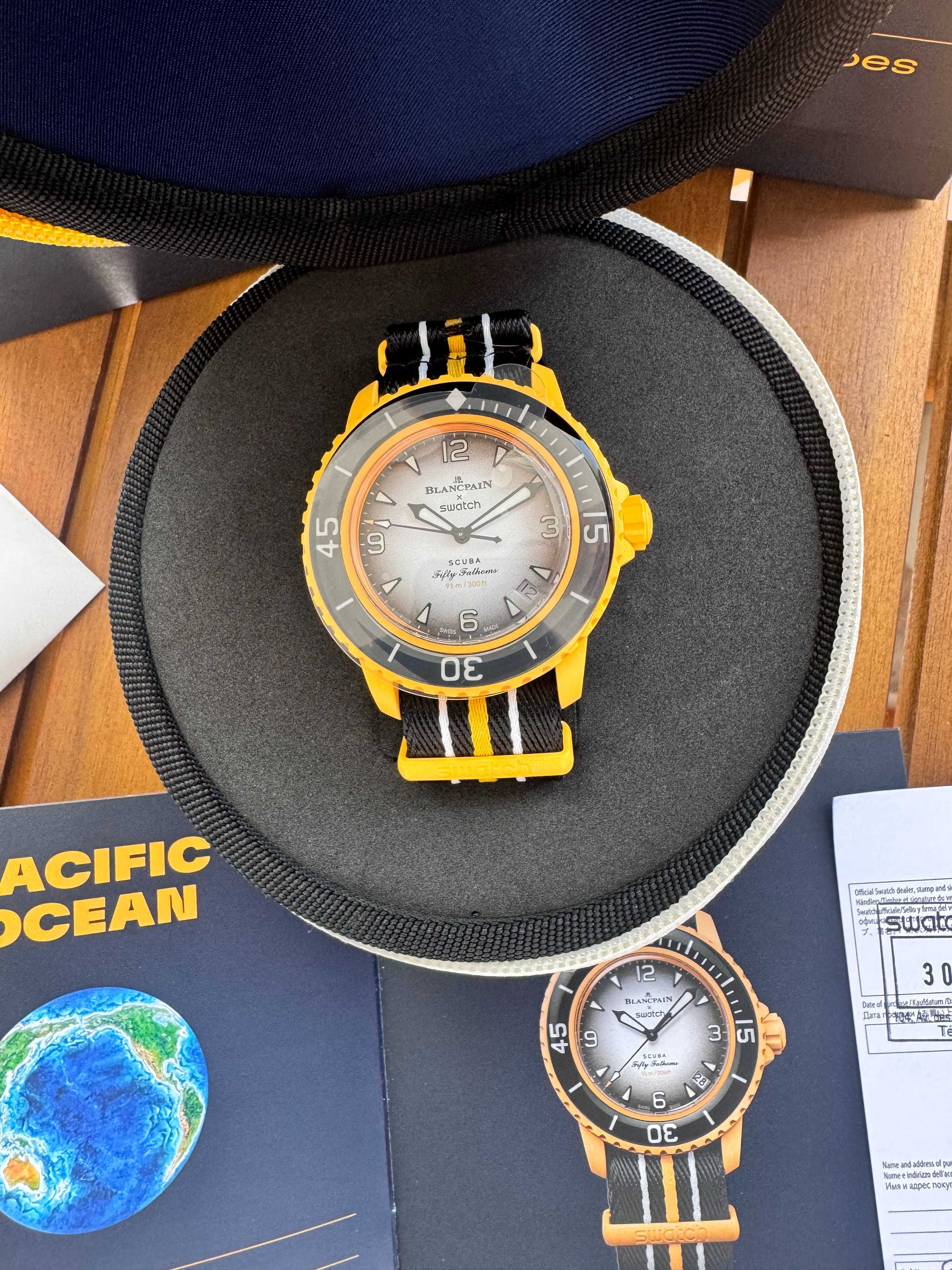 Pacific Ocean Blancpain X Swatch SCUBA FIFTY FATHOMS