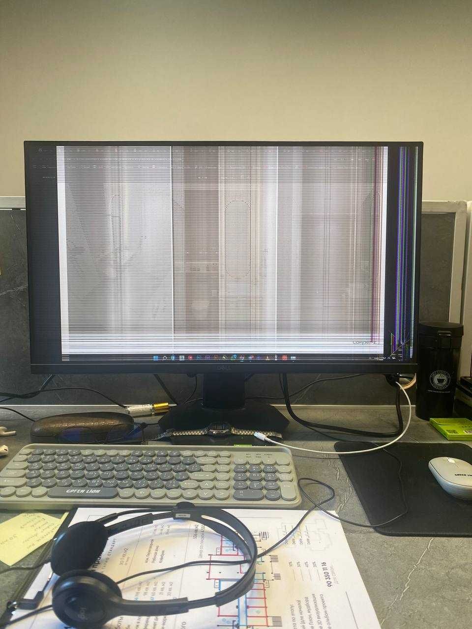 Продаю монитор Dell G2722HS 27’ IPS 165Hz G Sync на запчасть