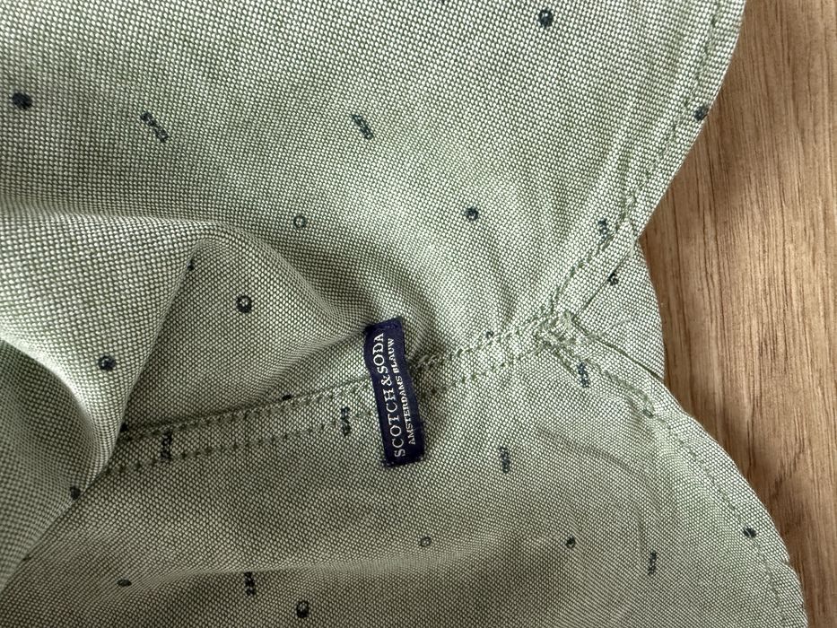 Camasa SCOTCH&SODA Maneca Lunga Verde Barbati | Marime L