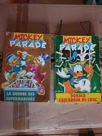 Benzi desenate Mickey Parade originale Walt Disney 1997 franceza