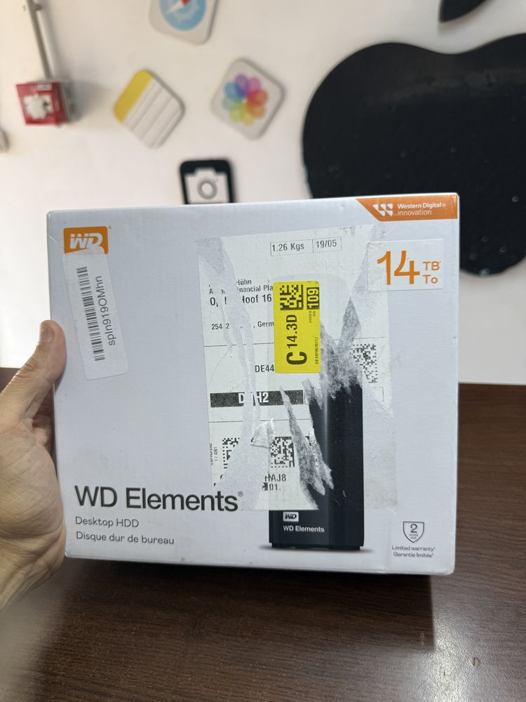 Vand WD Elements Hard Extern 14 Tb Nou(Sigilat)