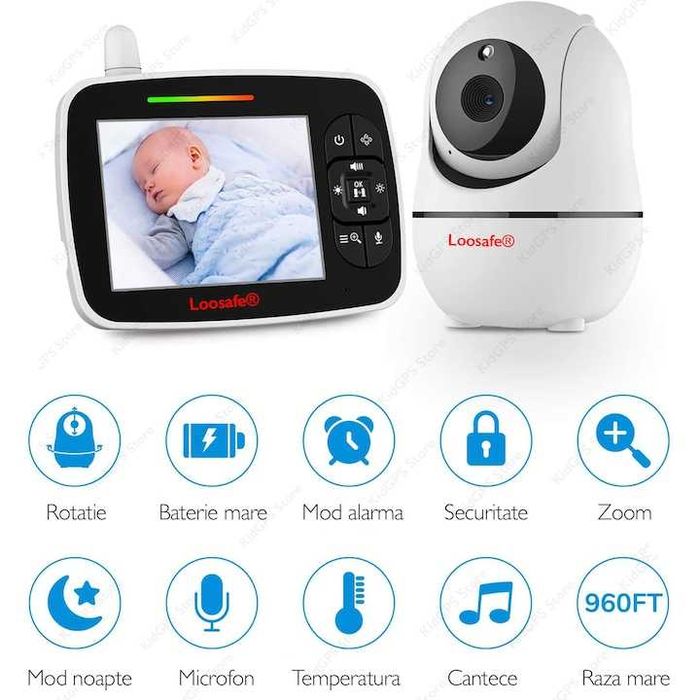 Baby Monitor WIFI Loosafe® SM935E