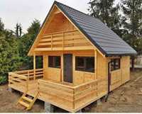 Vand cabane case locuibile din lemn cu izolatie termica si fonic