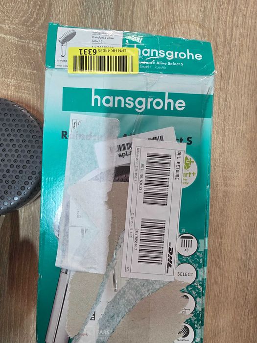 Hansgrohe Raindance Alive Select S duș de mână crom 24512000