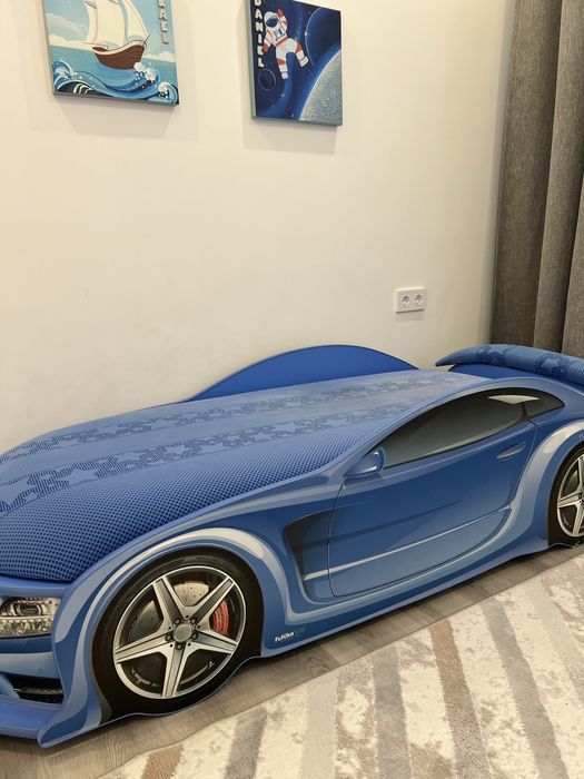 Кровать машинка для мальчика 80000 тг