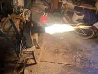 Arzator pe motorina