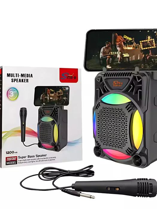 Singe Multi-Media Speaker (Model: S-1060L) + Mikrofon