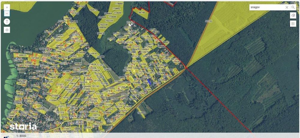 Teren de vanzare ASTORIA Snagov str. Nucului