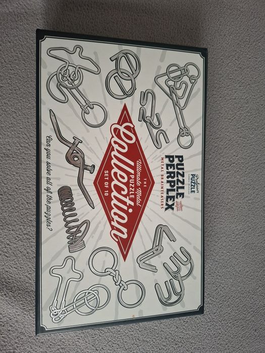 Set 10 puzzle-uri metalice