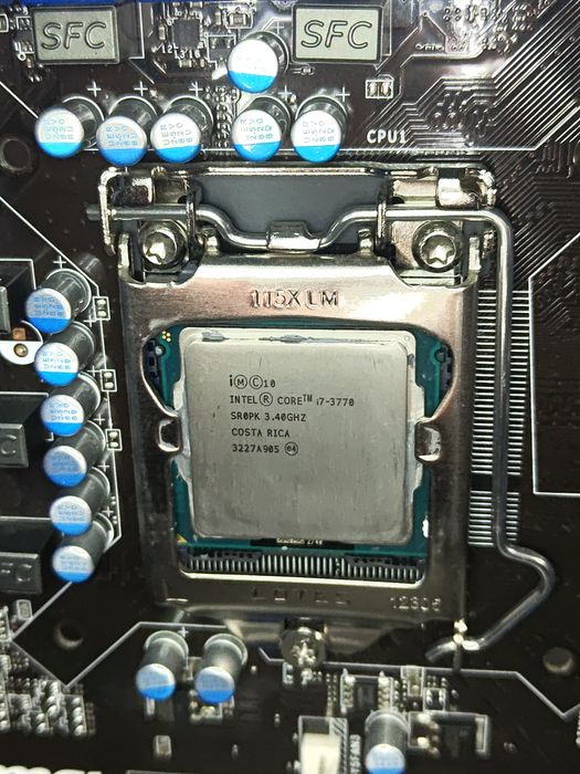 Kit MSI Z77A-G43, i7 3770, 16GB DD3, Cooler Processor