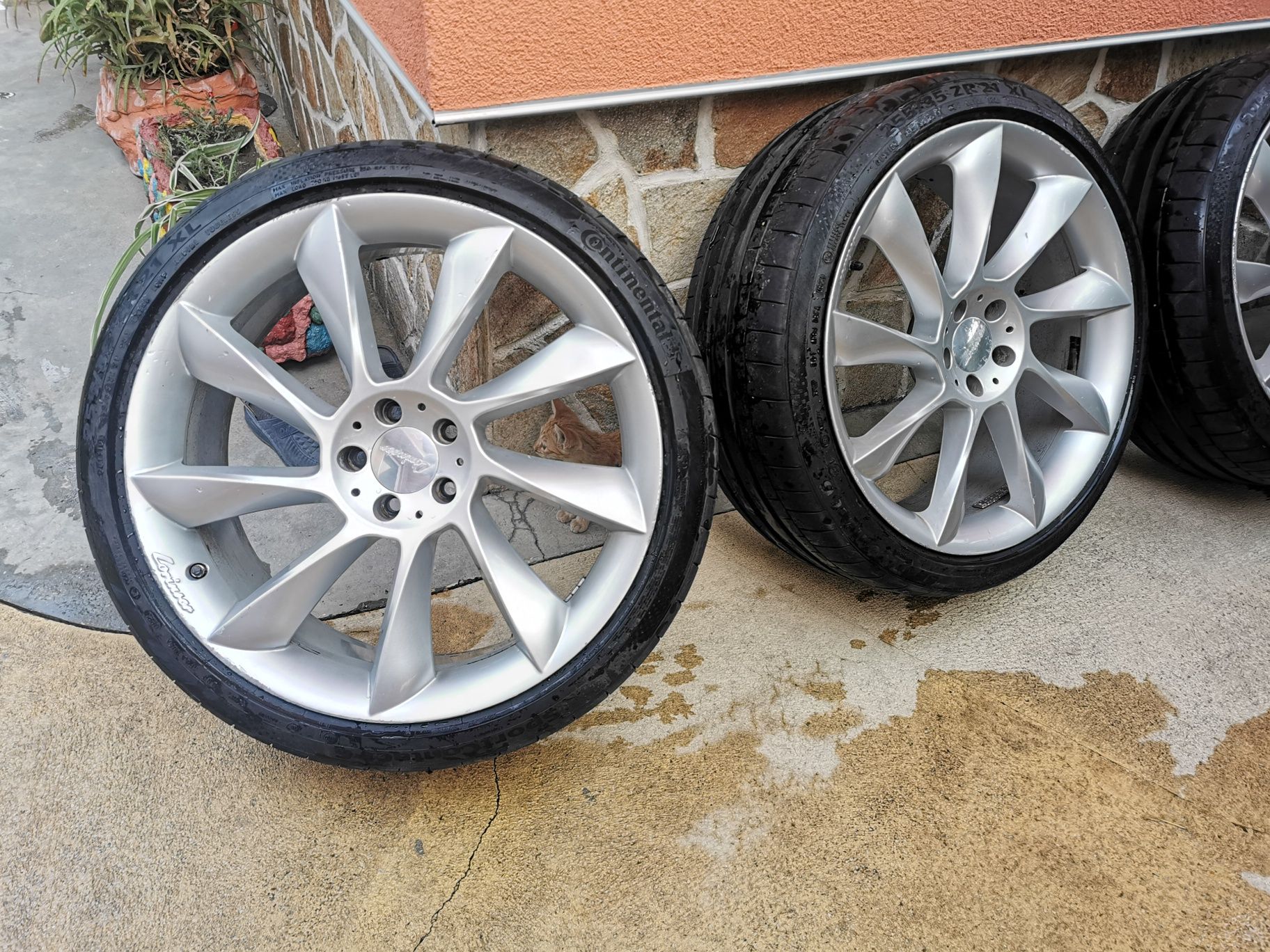 Оригинални джанти за мерцедес LORINSER RS8 9J R21 5x112 66.6