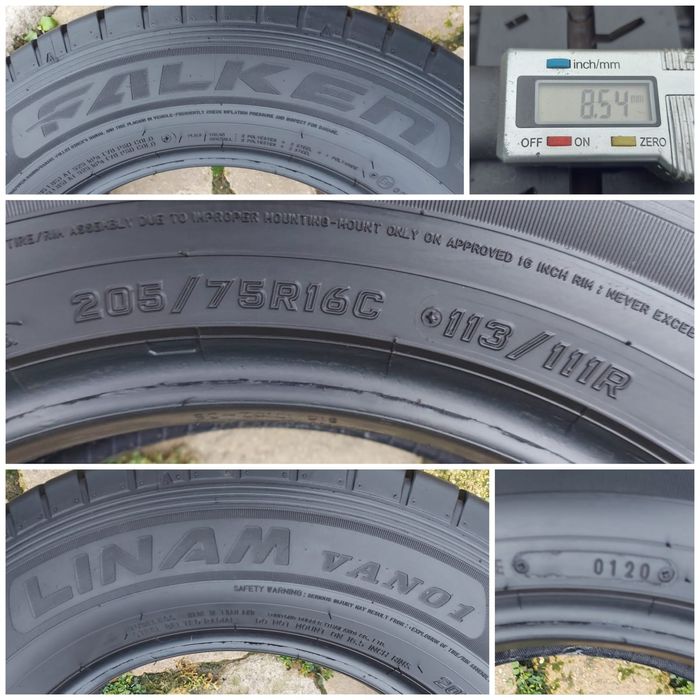O bucată 205/75 R16C vară - una Falken Toyo