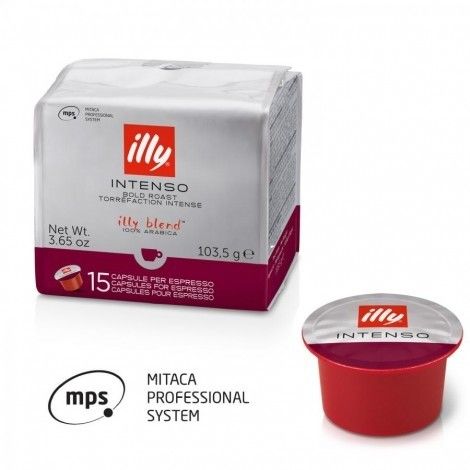 Kафе на капсули illy MPS Intenso 15 бр.